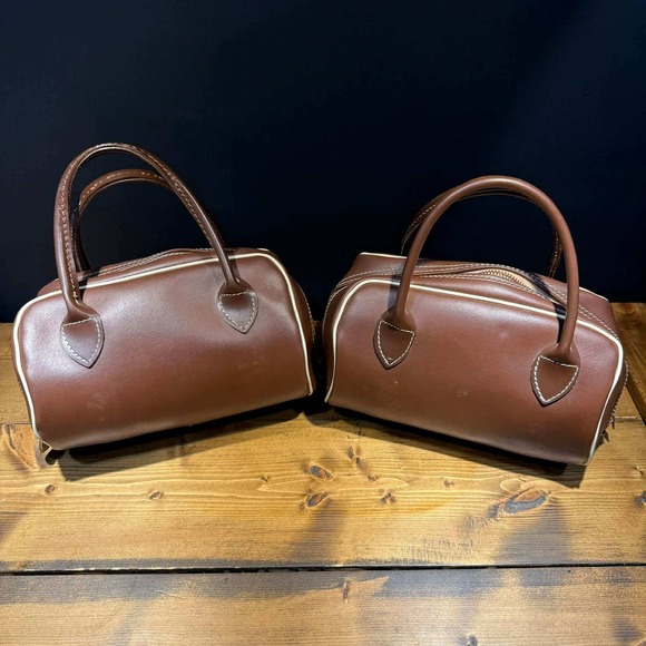 Vintage Offmeister Lawn Bowling Bowls Balls Set Size 1 Super Grip w/ Carry Bags - Picture 7 of 7